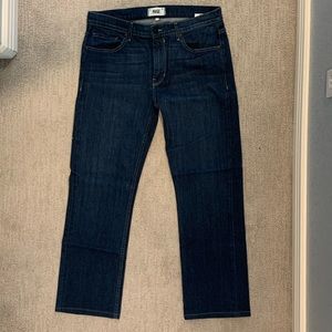 Men’s Dark Denim “Normandie” Jeans. Size 33.